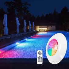 lampara piscina jacuzzi 24watts 12v RGB 30 cm diametro